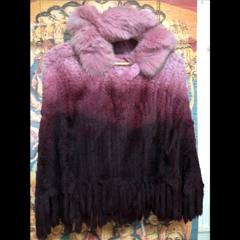 🐶ᕼOᔕTᔕ ᑭIᑕK 🐶💋💕Marc Kaufman Mink poncho